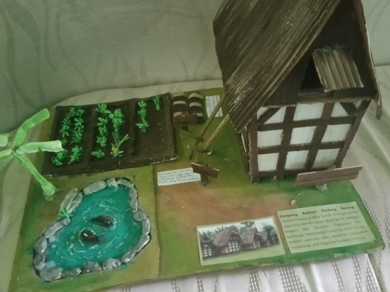 Maket Kampung Budaya Sindang Barang