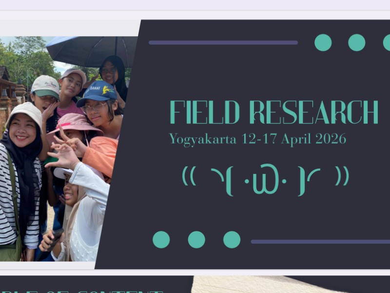 Field research Yogyakarta