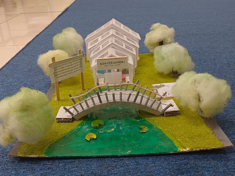 Maket Kebun Raya Cibodas